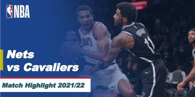 VIDEO: Kyrie Irving Bawa Brooklyn Nets Lolos ke Playoff NBA 2021-2022 Setelah Taklukkan Cleveland Cavaliers 115-108