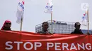 Partai Buruh mendesak Amerika untuk tidak memperburuk keadaan dengan mengirimkan bantuan kapal induk dan pasukan ke Israel. (Liputan6.com/Faizal Fanani)