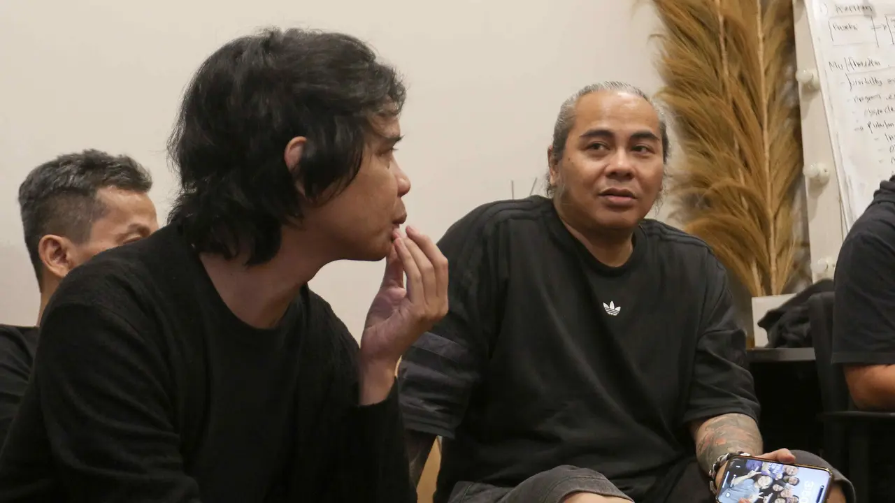 Ferdy Tahier Element saat bersama Rocker Kasarunk