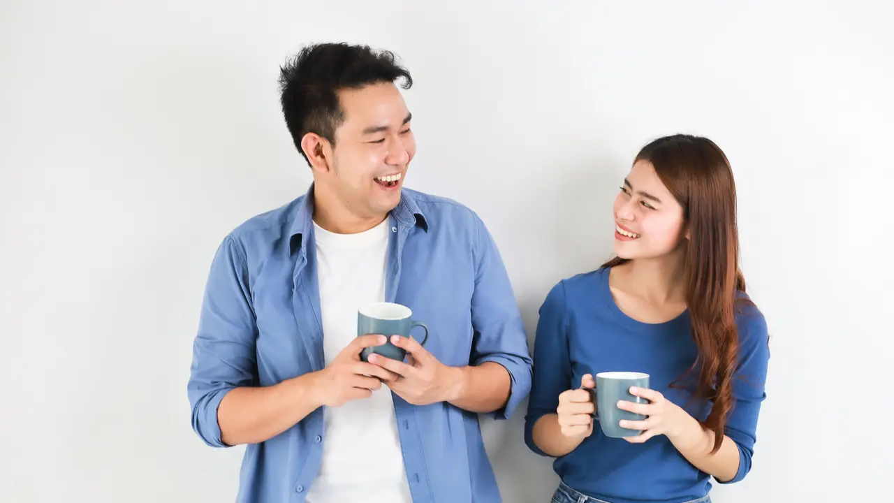 perempuan dan pasangan setelah bertengkar