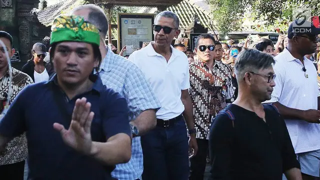 Mengintip Liburan Obama Di Bali