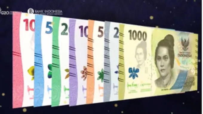 Penampakan Uang Rupiah Kertas Baru Tahun Emisi 2022 yang Resmi Digunakan pada HUT ke-77 RI