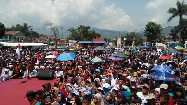 Ribuan massa Rumah Bersama Garut utara siap memenangkan Prabowo-Sandi