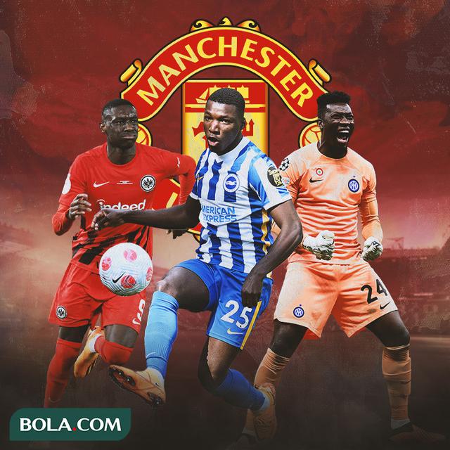 Manchester United - Randal Kolo Muani, Moises Caicedo, Andre Onana