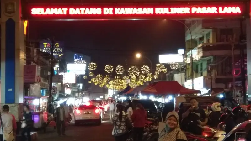 Kuliner Malam Jumat, Menikmati Aneka Jajanan Jadul hingga Kekinian di Pasar Lama Tangerang