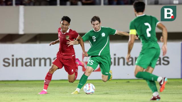 Timnas Indonesia U-23 vs Timnas Turkmenistan U-23 Grup K Kualifikasi Piala Asia U-23 2024