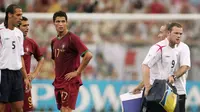 Ronaldo - Rooney (AFP PHOTO / ADRIAN DENNIS)