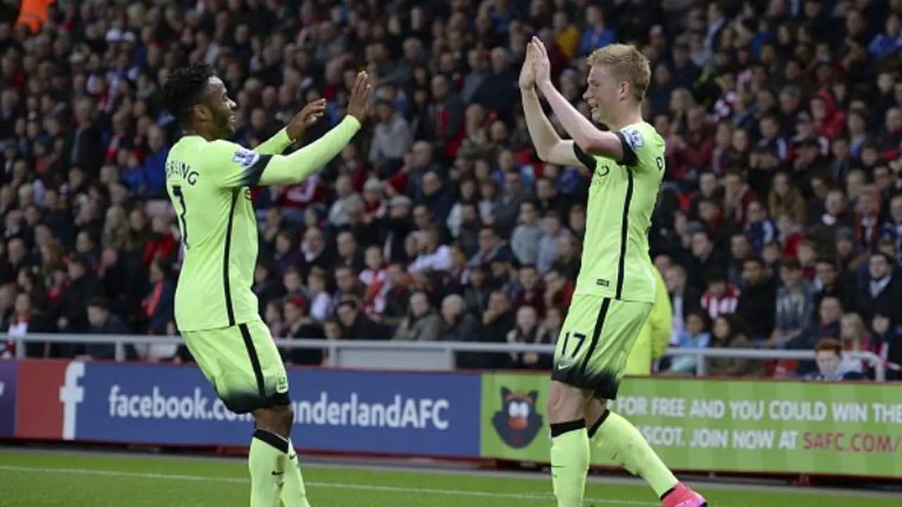 Raheem Sterling dan Kevin de Bruyne
