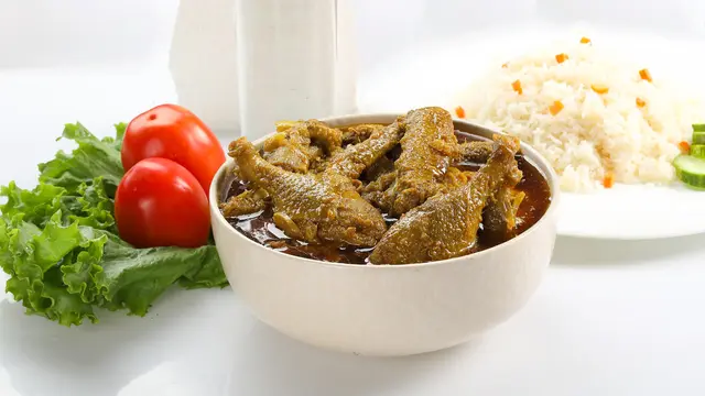 bebek dangkot kare bumbu kuning