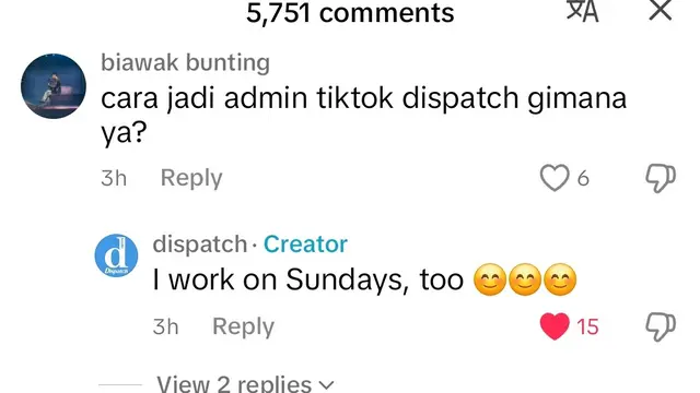 6 Komentar Netizen Indonesia dan Admin Akun Dispatch Ini Bikin Ngakak