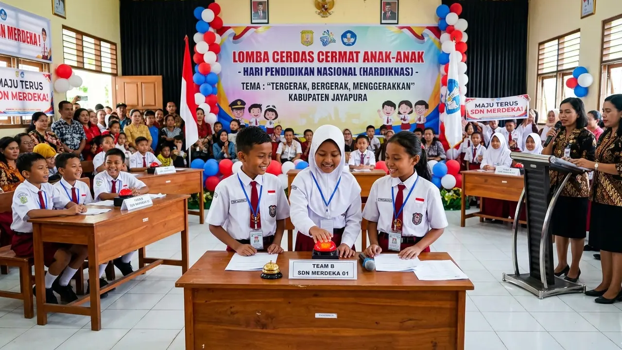 Lomba Kegiatan Cerdas Cermat Hardiknas (Gemini AI)