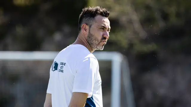 Latihan Perdana Marseille Dibawah Arahan Roberto De Zerbi