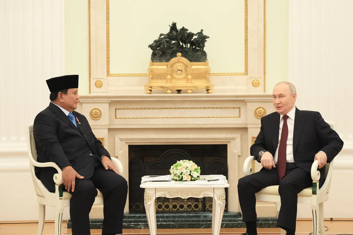 Pertemuan Empat Mata Prabowo dan Putin