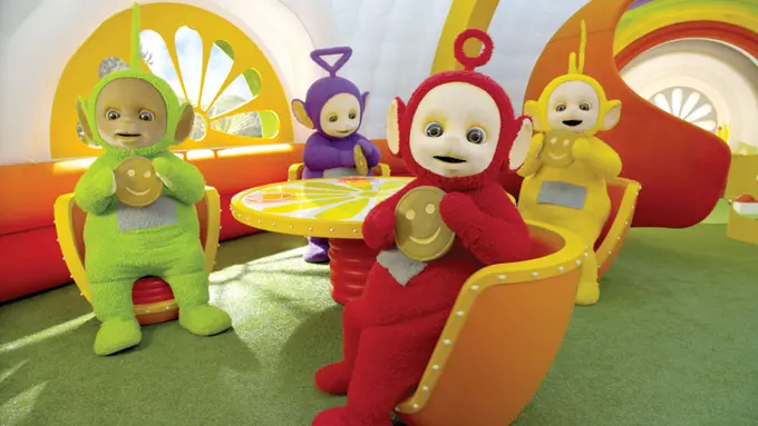 Teletubbies Goyang Sambalado Ayu Ting Ting Bikin Kamu Ngakak