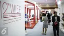 Suasana pameran World Islamic Economic Forum (WIEF) di Jakarta, Selasa (2/8). WIEF‎ ke-12 dihadiri sekitar 2.500 peserta dari 60 negara. (Liputan6.com/Faizal Fanani) 