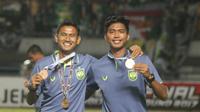 M Rio Saputro, kembali berkostum PSIS. (Bola.com/Ronald Seger)