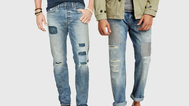 Patchwork denim