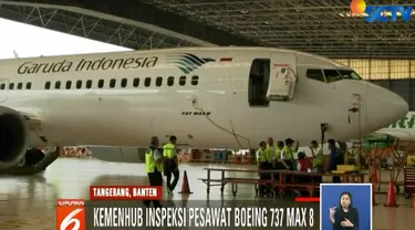 Hingga kini, petugas masih melakukan rampchek terhadap 10 pesawat Boeing 737 Max 8 milik Lion Air.