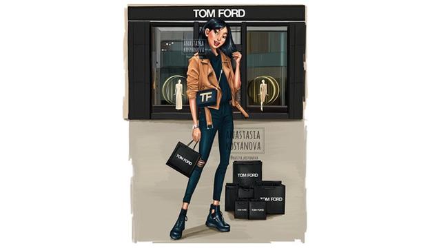 Putri Disney Modern (Sumber: Instagram/nastya_kosyanova)