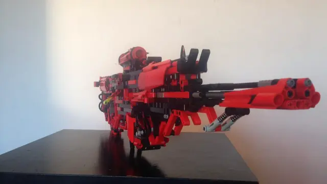 Wow, Senapan Ini Terbuat Dari Lego