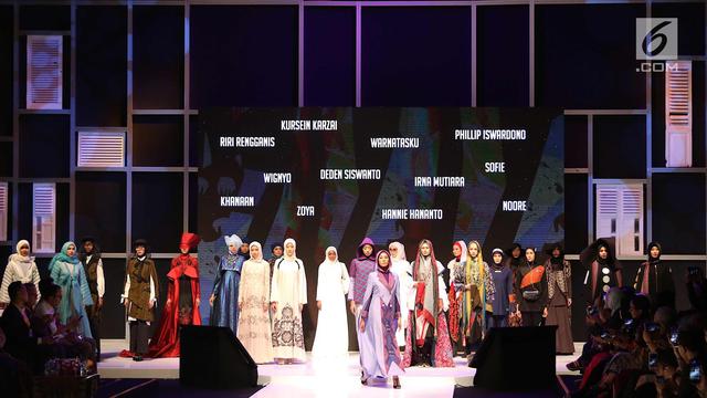 Parade Busana Muslim Meriahkan Pembukaan Muffest 2018