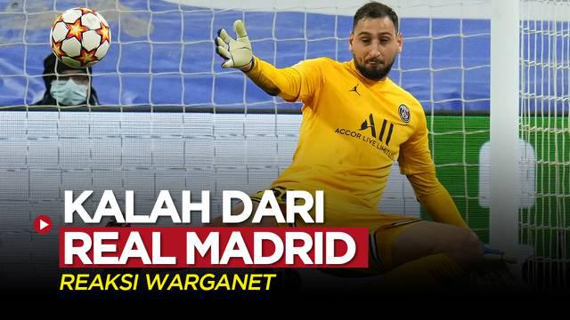Berita video beberapa reaksi dari warganet setelah PSG kalah 1-3 dari Real Madrid pada laga leg 2 babak 16 besar Liga Champions 2021/2022, Kamis (10/3/2022) dinihari WIB.