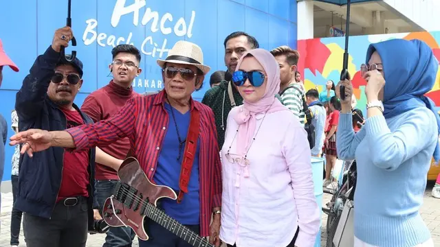 Rhoma Irama dan Ricca Rachim (Instagram/riccarhoma)