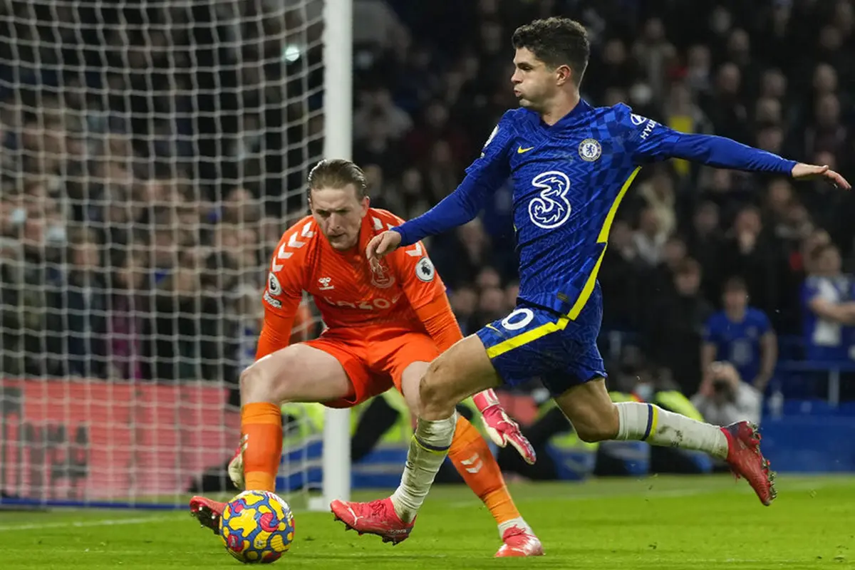 FOTO: Chelsea Ditahan Imbang Everton 1-1