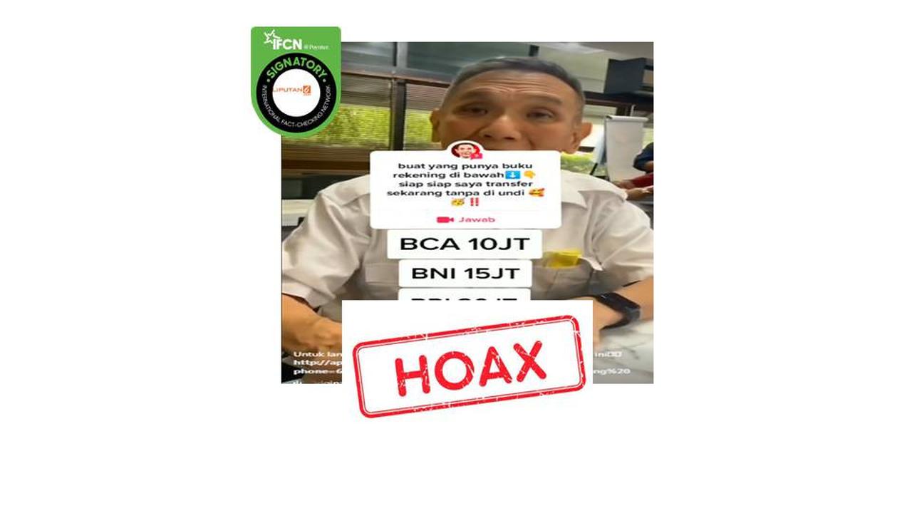 Cek Fakta Jusuf Hamka bagikan uang dengan biaya administrasi