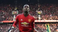 9. Paul Pogba (Manchester United) - £ 90 Juta (AFP/Paul Ellis)