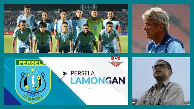 Aji Santoso dan Stefan Hanson, mantan pelatih Persela Lamongan.