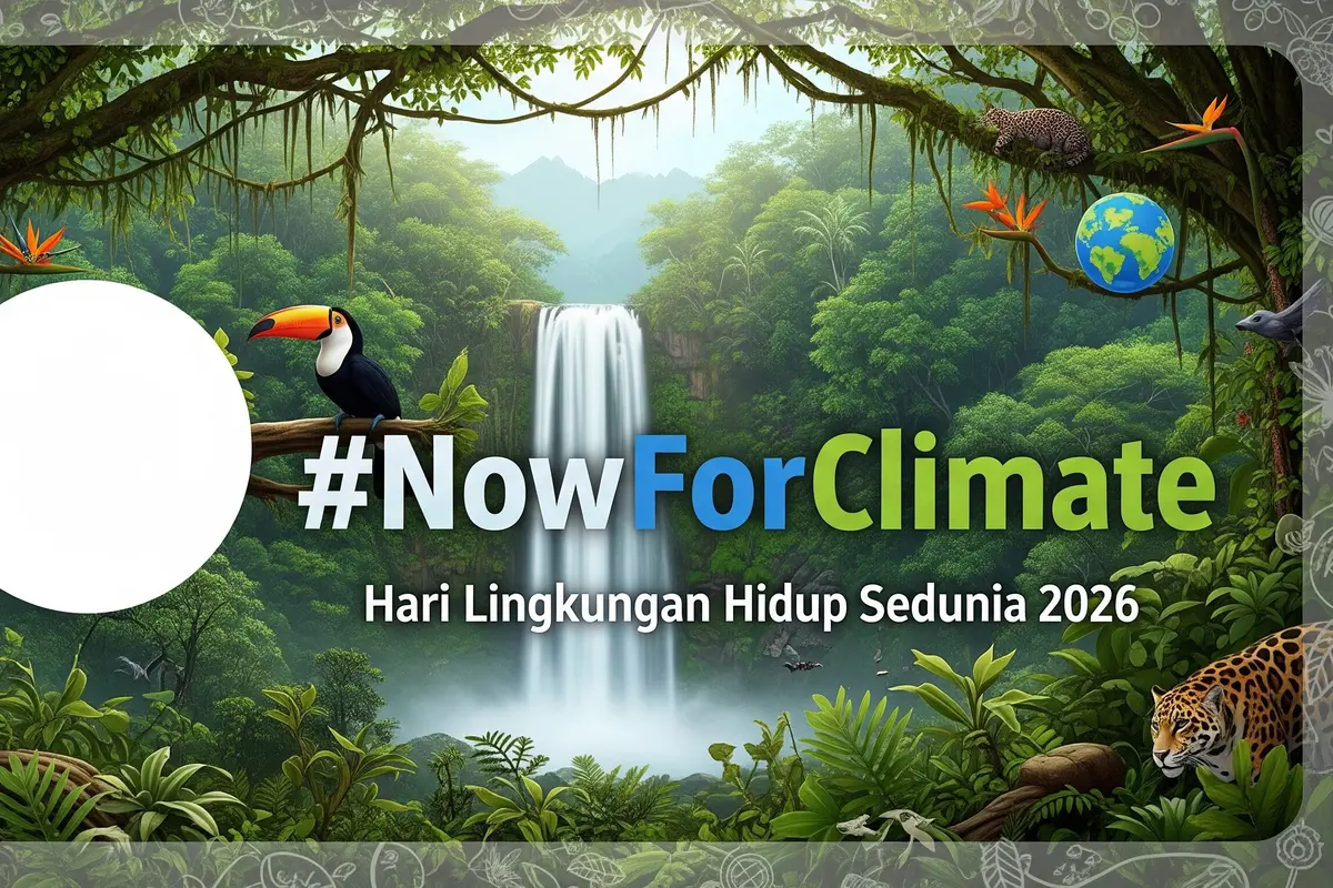 Twibbon Hari Lingkungan Hidup Sedunia 2026