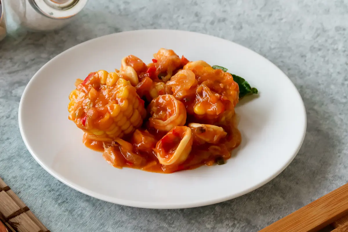 cumi saus padang jagung