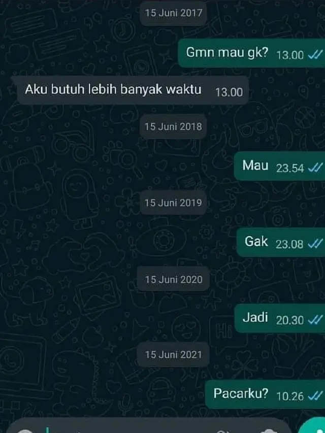 6 Chat Dibalas Setelah Bertahun-Tahun Ini Bikin Elus Dada Sekaligus Kocak (