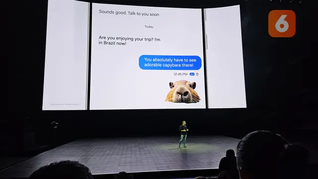 Fitur Galaxy AI Chat Assist di Samsung Galaxy S24 Series. Liputan6.com/Yuslianson