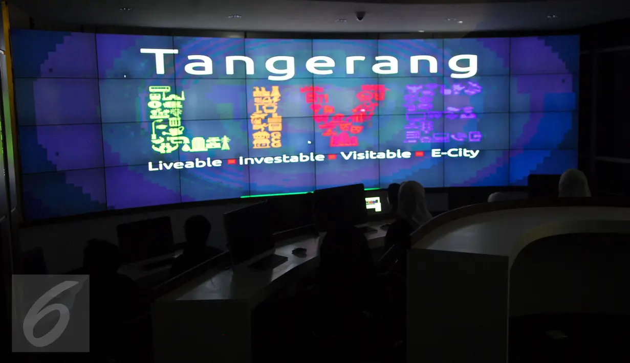 Kota Tangerang memakai konsep LIVE (Liveable, Investable, Visitable dan E-city) atau Kota Layak Huni, Layak Investasi, Layak Dikunjungi dan Kota Digital, Tangerang, Minggu (28/2/2016). (Liputan6.com/Faisal R Syam)