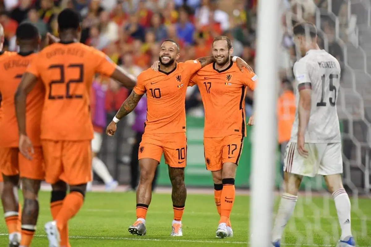 Timnas Belgia Vs Timnas Belanda