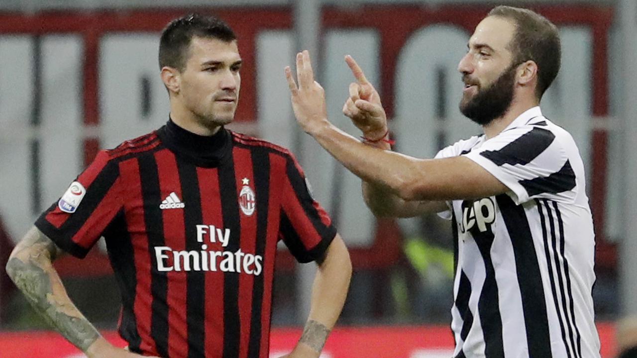 Juventus, Gonzalo Higuain, AC Milan