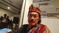 Senopati atau pimpinan ormas Patriot Garuda Nusantara (PGN) Nuril Arifin Husein. (DIan Kurniawan/Liputan6.com)
