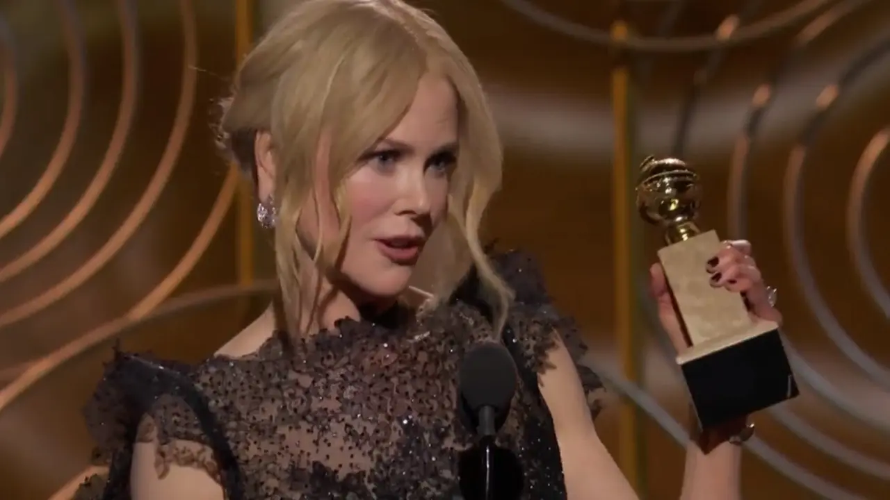 Nicole Kidman dalam Golden Globes 2018