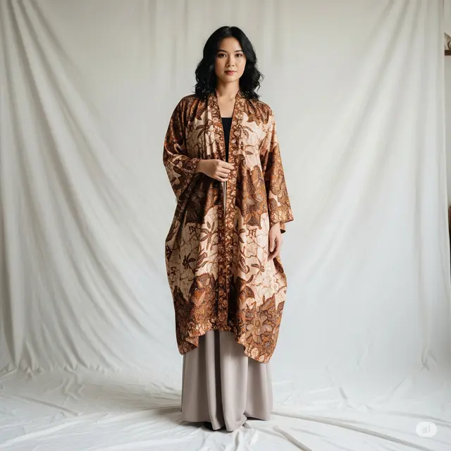 9 Model Batik Wanita Kimono Style Terbaru 2025: Padukan Tradisi dan Gaya Modern