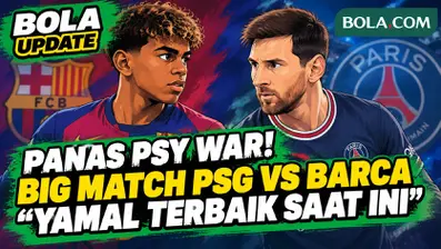 Atmosfer panas menyelimuti duel akbar antara Paris Saint-Germain dan Barcelona jelang bentrokan di Parc des Princes pada Rabu dini hari pukul 02.00 WIB. Kedua tim telah merampungkan sesi latihan resmi dan melontarkan perang urat saraf dalam konferens...