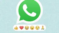WhatsApp tengah menyiapkan fitur Reaksi Pesan seperti milik iMessage (Foto: WABetaInfo)