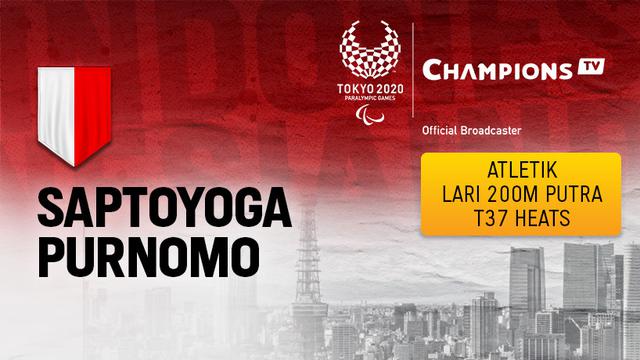 Saptoyogo Purnomo (Men's 200m T37)
