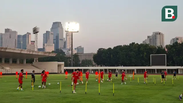 Latihan Timnas Indonesia