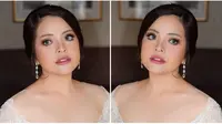 Tasya Kamila makeup resepsi pernikahan  (Instagram @upanduvan)