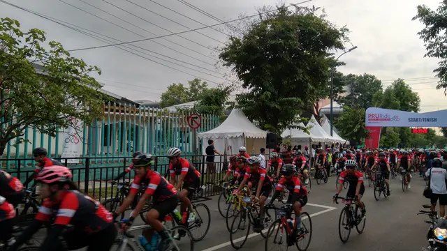 Serunya PruRide Indonesia 2019, Balap Sepeda Berhadiah Ratusan Juta Rupiah