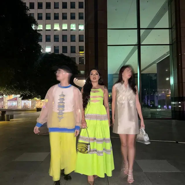 Abigail Cantika, Stefandy Yanata, dan Yuki Kato (Instagram/@abigailcantika)