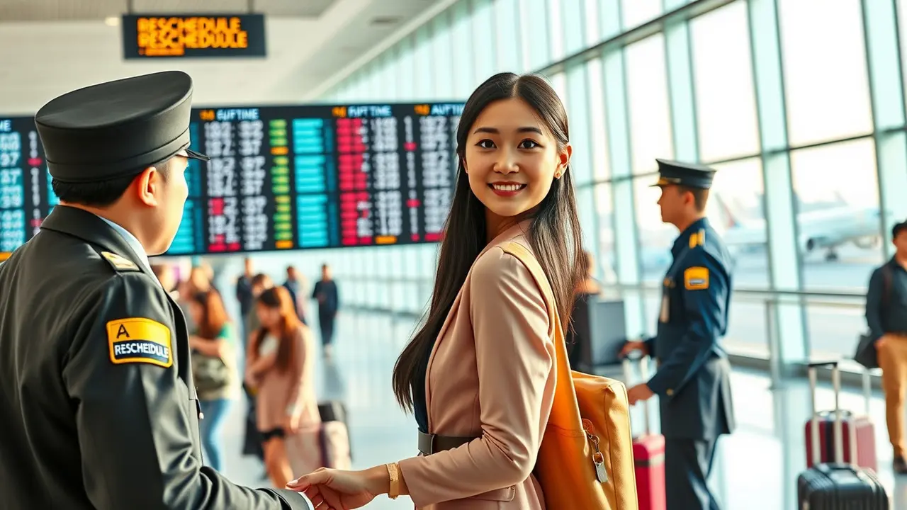cara reschedule tiket pesawat