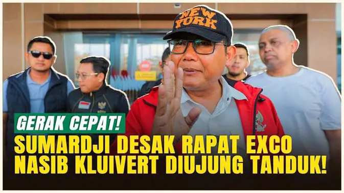 Sumardji Desak Rapat Exco PSSI, Tentukan Nasib Kluivert Usai Gagal ke Piala Dunia 2026